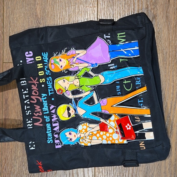 JAY JOSHUA NEW YORK CITY TOTE BAG.   #6615 - Picture 1 of 8